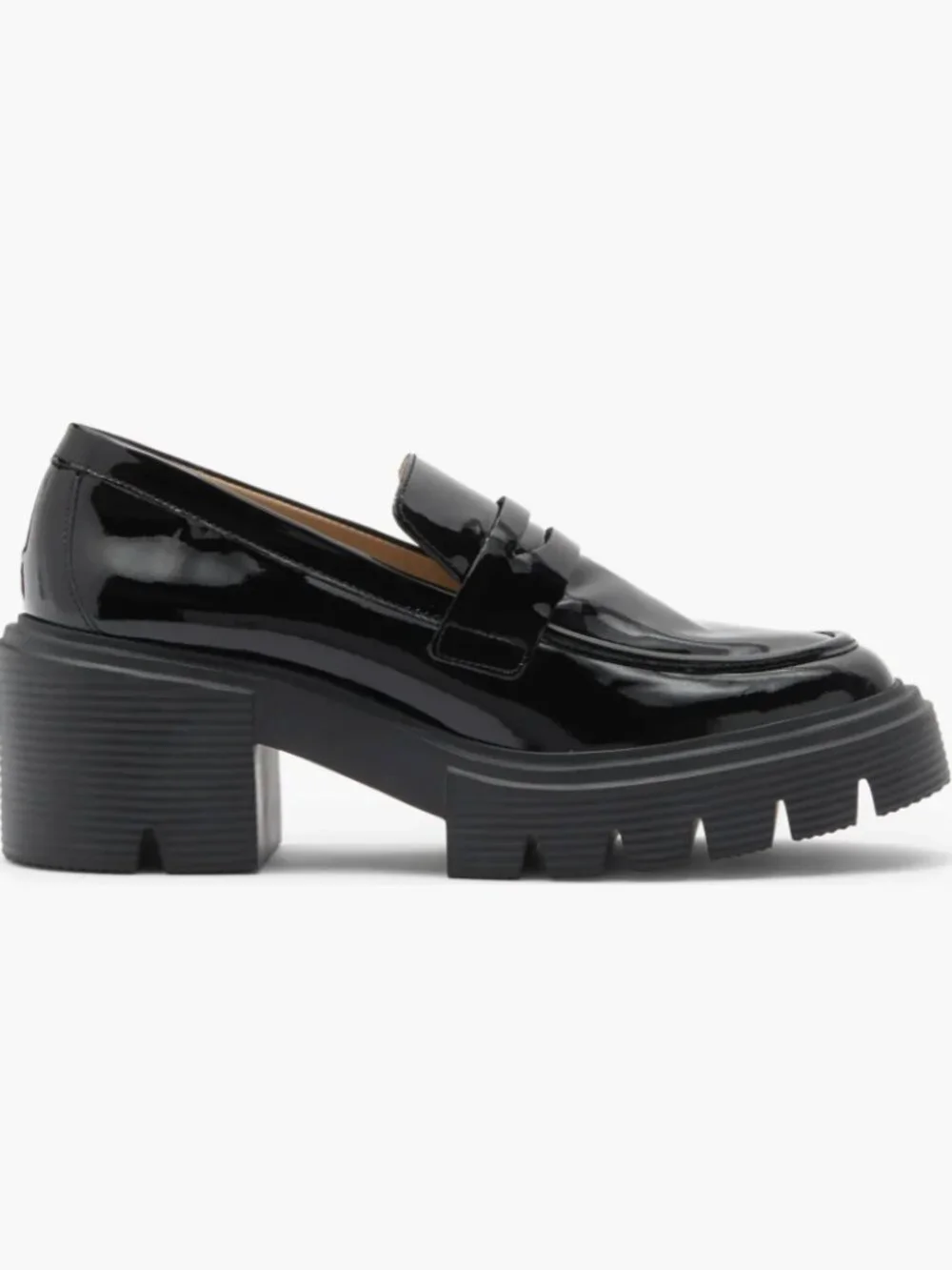 Stuart Weitzman Soho Loafer - Black Patent Leather - Size 8.5 - Never Been Worn